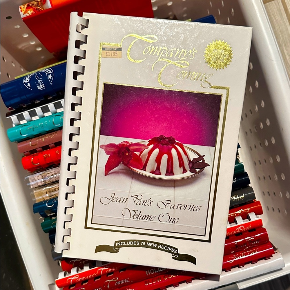 Variety of Company Coming Cook Books